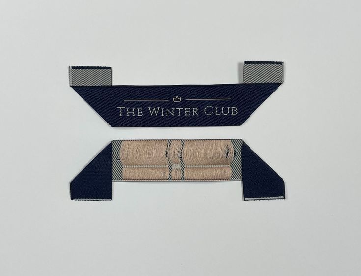 Mitre Fold Woven Labels
