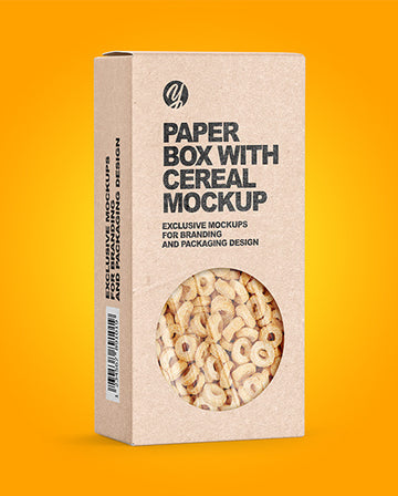 Window Cereal Boxes