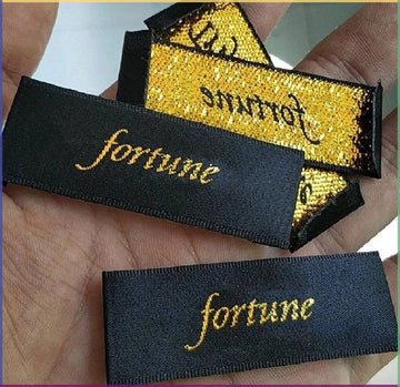 Damask Woven Labels