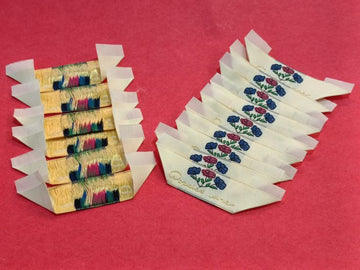 End Fold Woven Labels